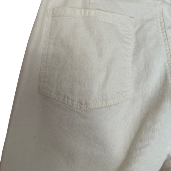 NWOT Eileen Fisher Undyed Organic Cotton Denim Tapered Pant - Picture 9 of 10